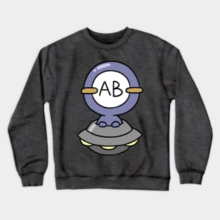 AB bloodtype Crewneck Sweatshirt